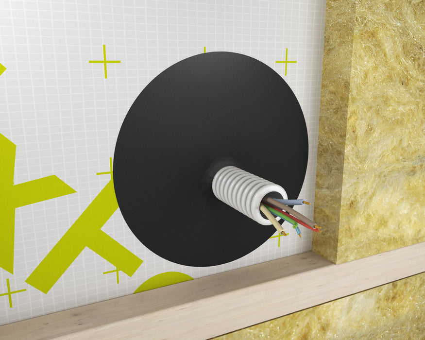 DAFA TriFlex Airtight Grommet 115 | Passive House Cable & Pipe Sealing